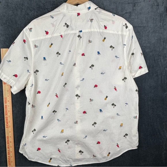 Original Penguin Men’s Cream Casual Button Down Shirt Sz XXL — see description - Picture 5 of 8